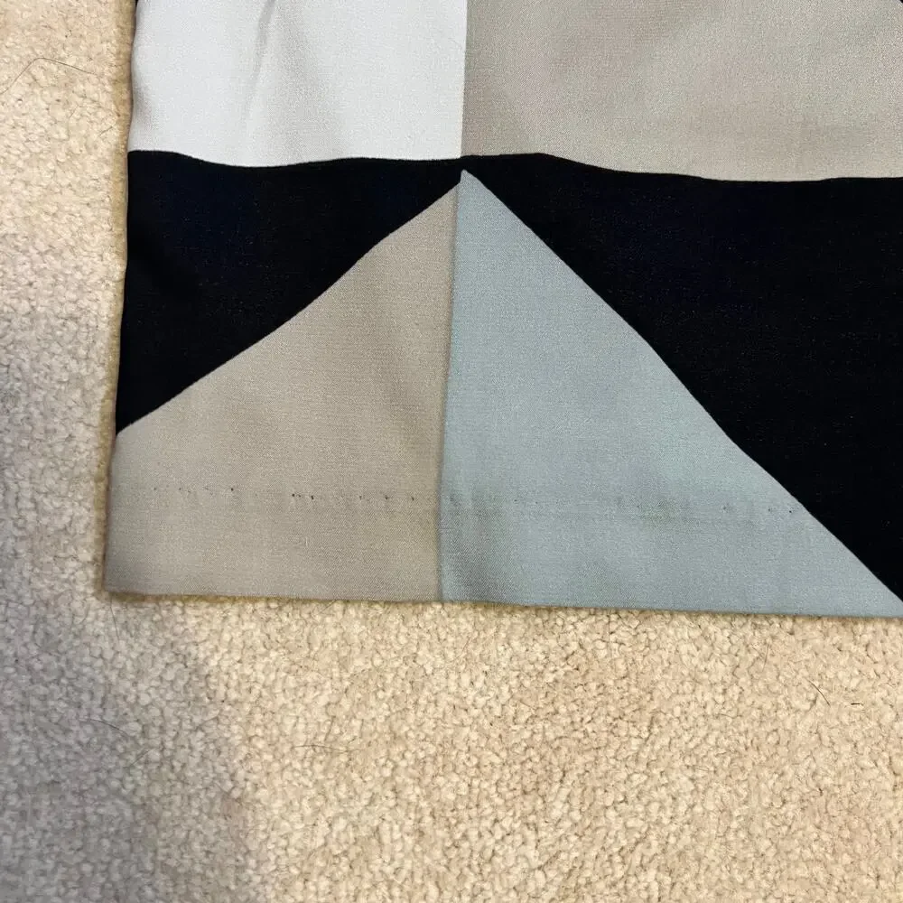 Mara Hoffman Geometric Long Sleeve Shift Dress Size Small Mod, Sophisticated - Picture 11 of 11